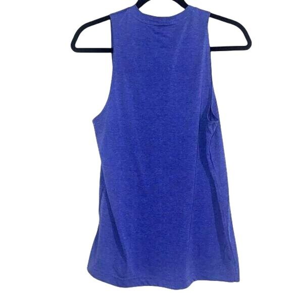 Puma Sport Lifestyle Tank Top S Blue Sleeveless Made In Honduras - Picture 5 of 9